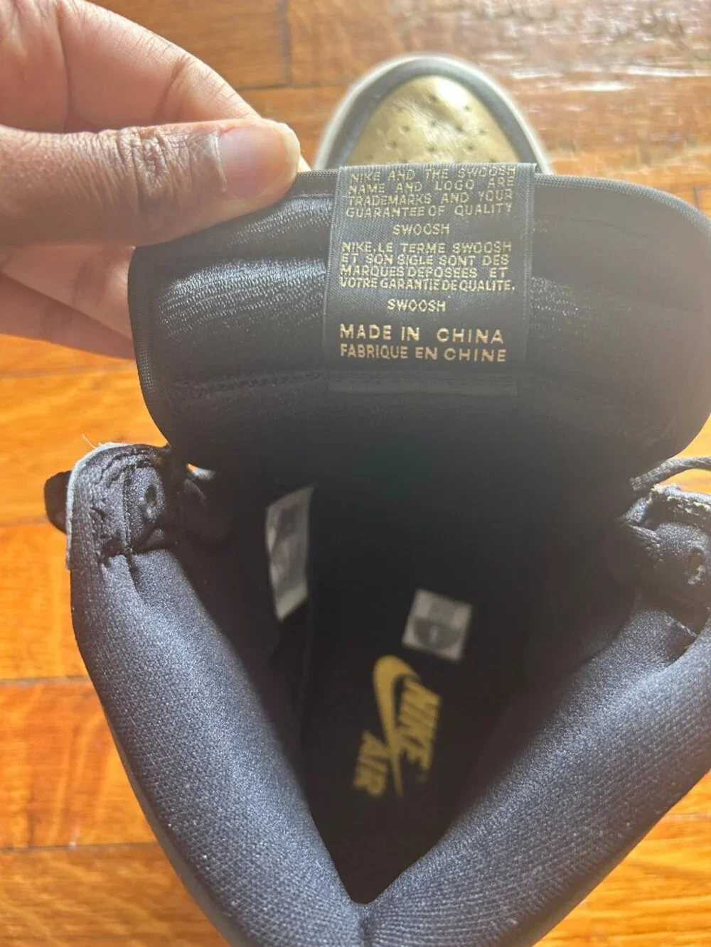 Jordan only worn
